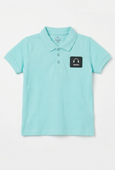 JUNIOR Boys Badge Polo Shirt