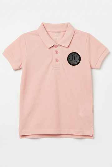 JUNIOR Boys Badge Polo Shirt