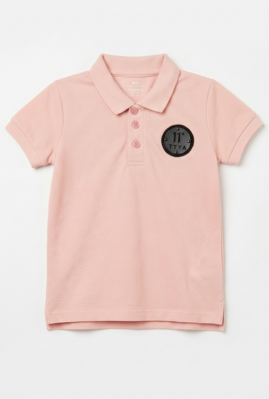 JUNIOR Boys Badge Polo Shirt
