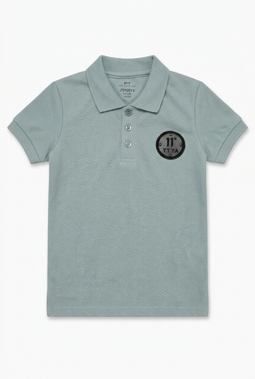 JUNIOR Boys Badge Polo Shirt
