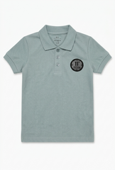 JUNIOR Boys Badge Polo Shirt