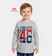 LITTLE KIDS Boys Long Sleeves T-Shirt