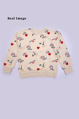 MONOPRIX TEENS Girls Printed Sweatshirt