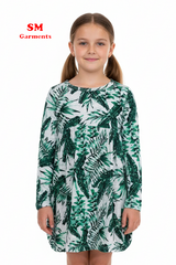 VERSACE GIRLS FLORAL DRESS