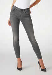 GUESS Women Skinny Jeans 'Annette' in Grey Denim