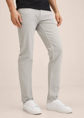 Slim-fit coloured jeans