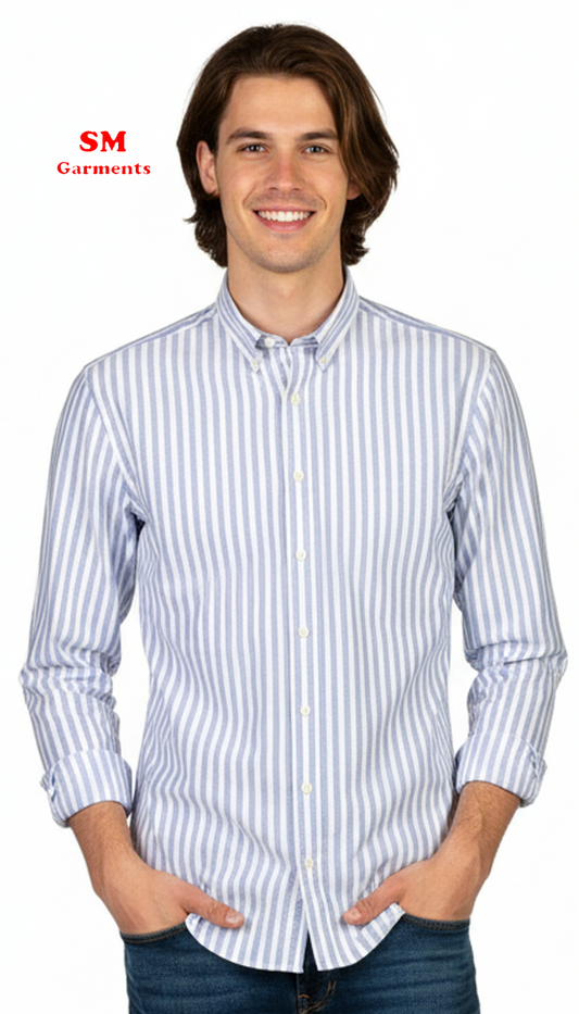 LNDBRG Relaxed Fit Oxford Shirt
