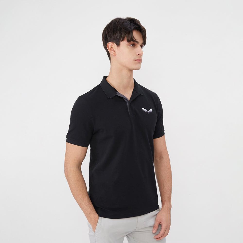 Falcon embroidered polo