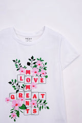 NEXT GIRLS PRINTED TEES