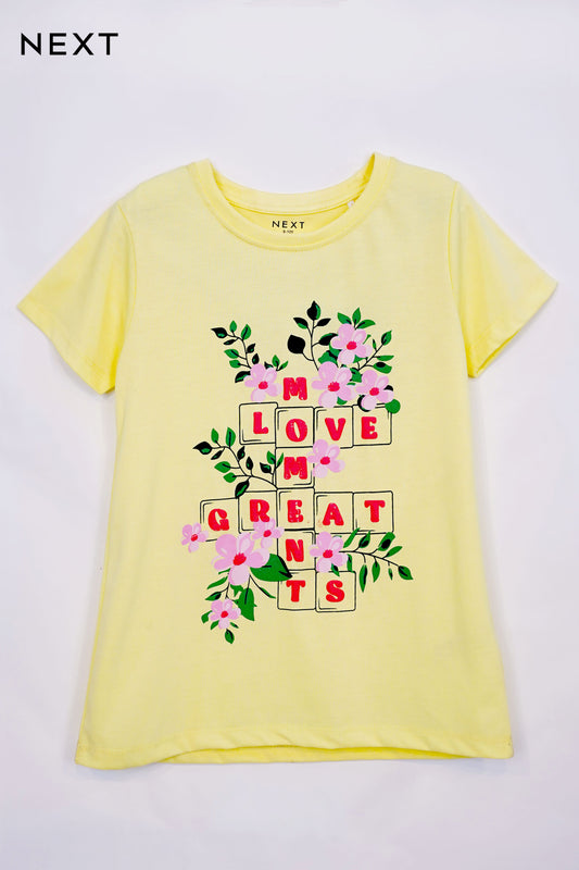 GIRLS PRINTED TEES