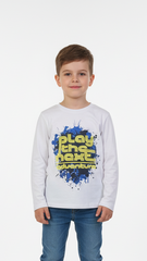 INEXTENSO BOYS PRINTED LONG SLEEVED T-SHIRT