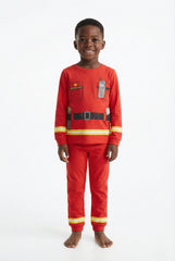 AHLENS Boys Printed Printed Pyjamas Set