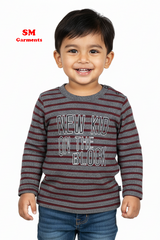 NEWBORN KIDS Long Sleeve Striped Shirt