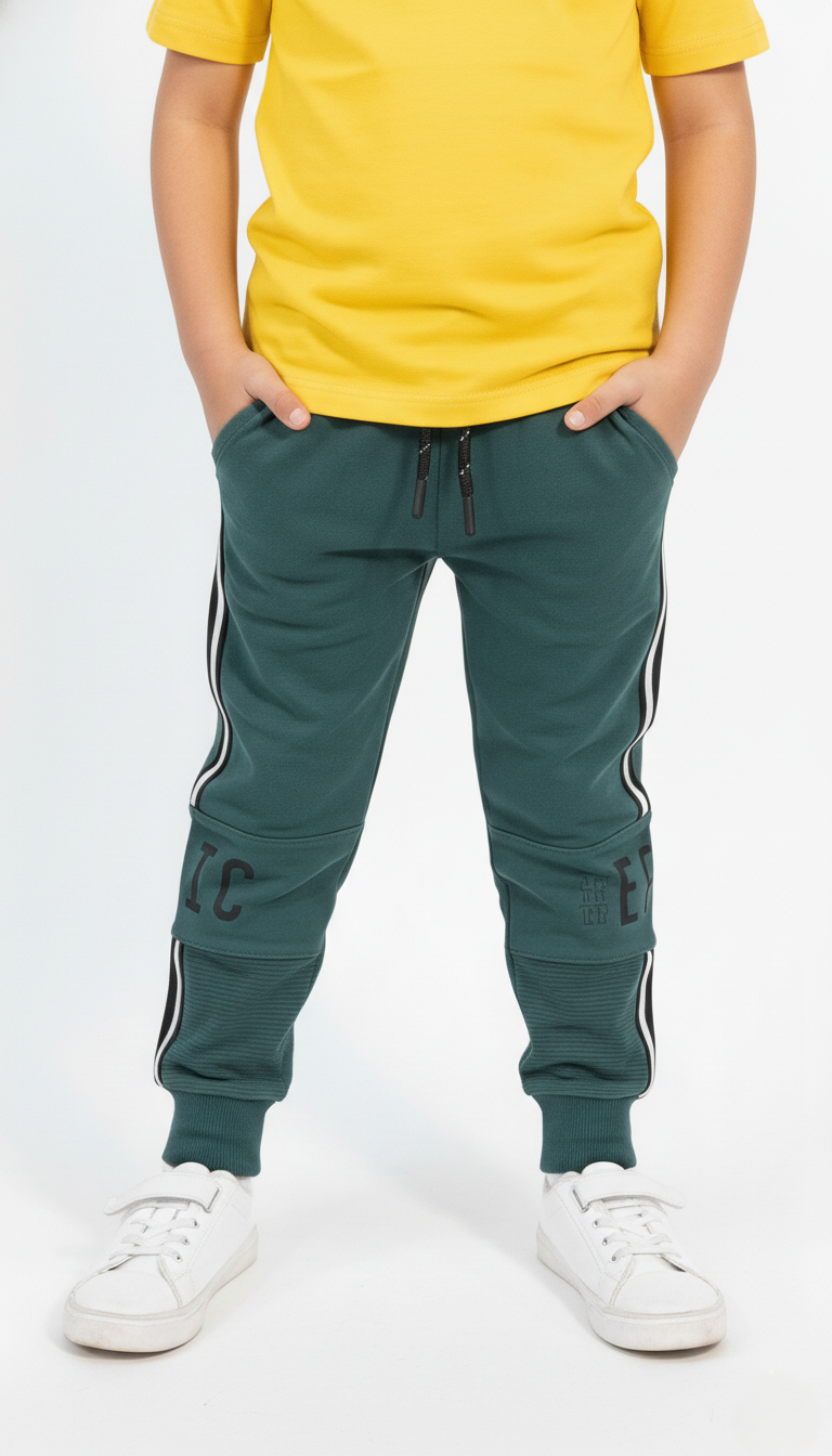 ROAD WEAR BOYS STRIPED EPIC PRINTED TROUSER