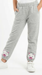 GIRLS Basic Grey Fox Trouser