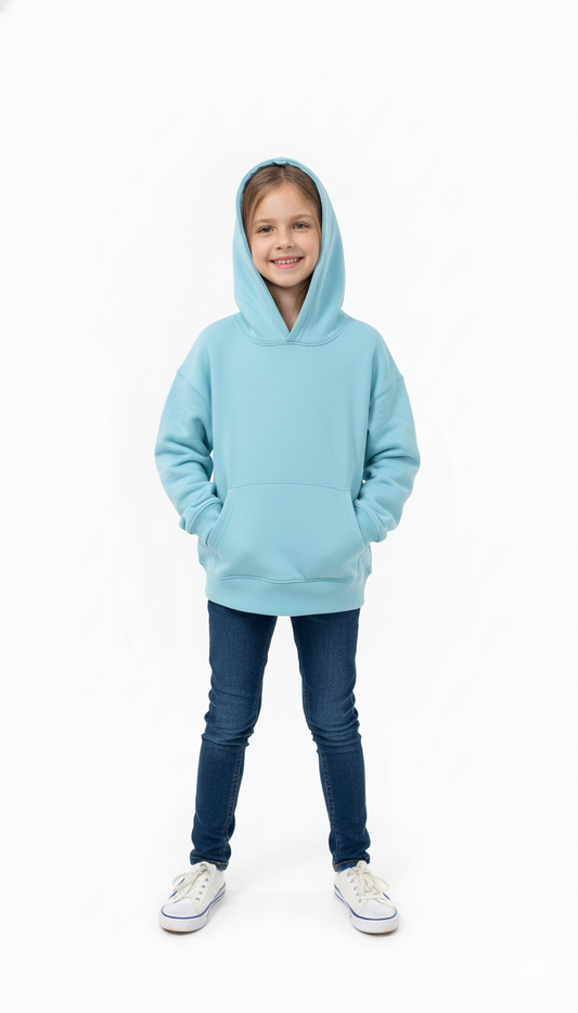 ZR GIRLS BASIC ZIPPER HOODIE