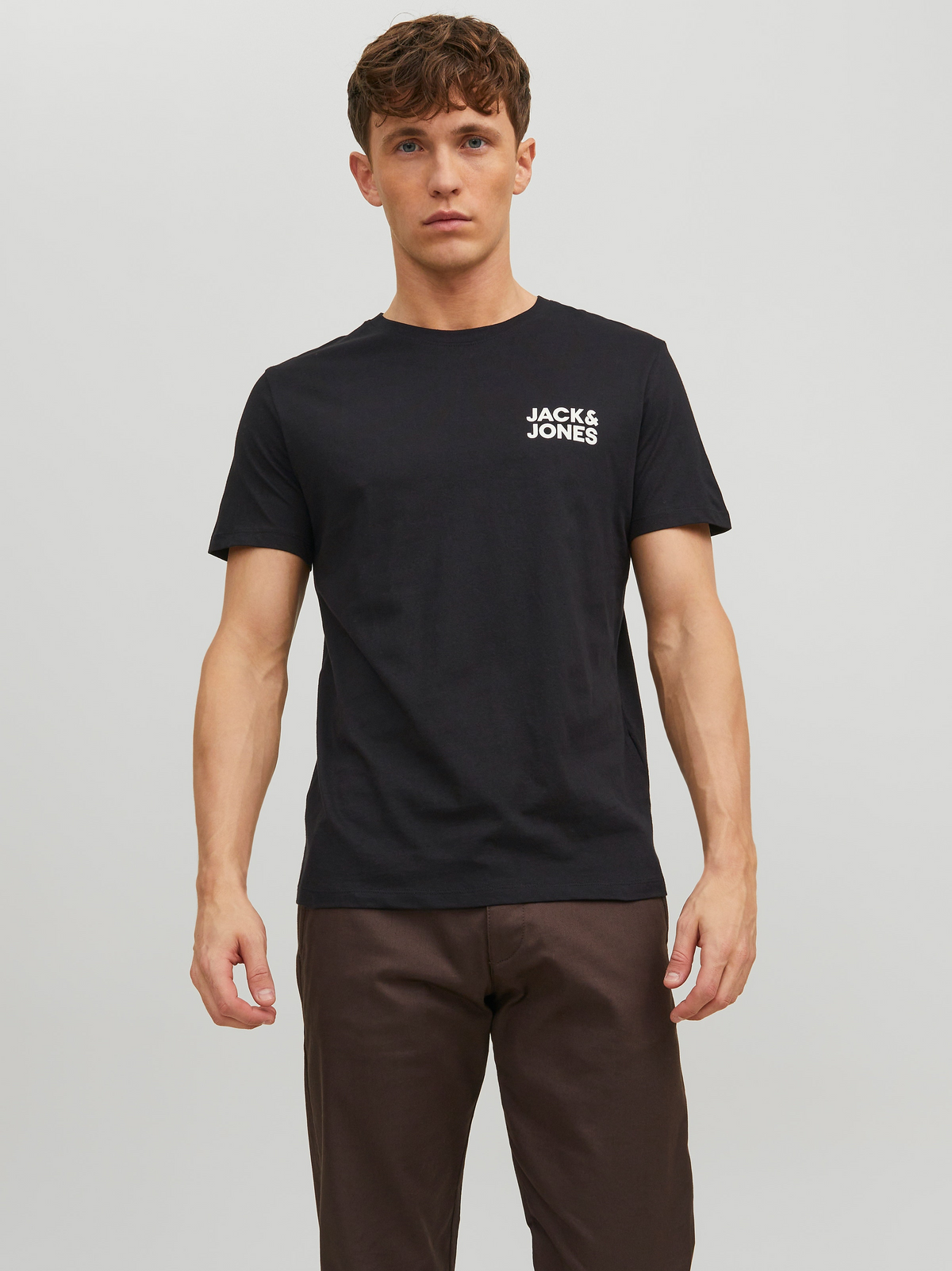 JACK & JONES Logo Round neck T-shirt