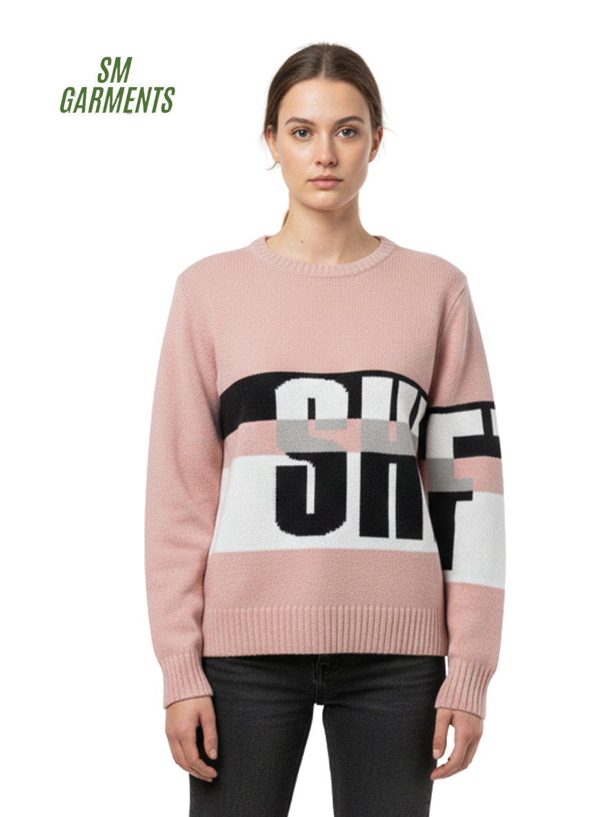 RT WOMENS PINK SWEATER