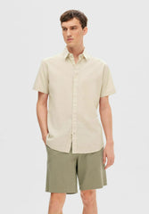 Selected Homme Men Linen Shirt