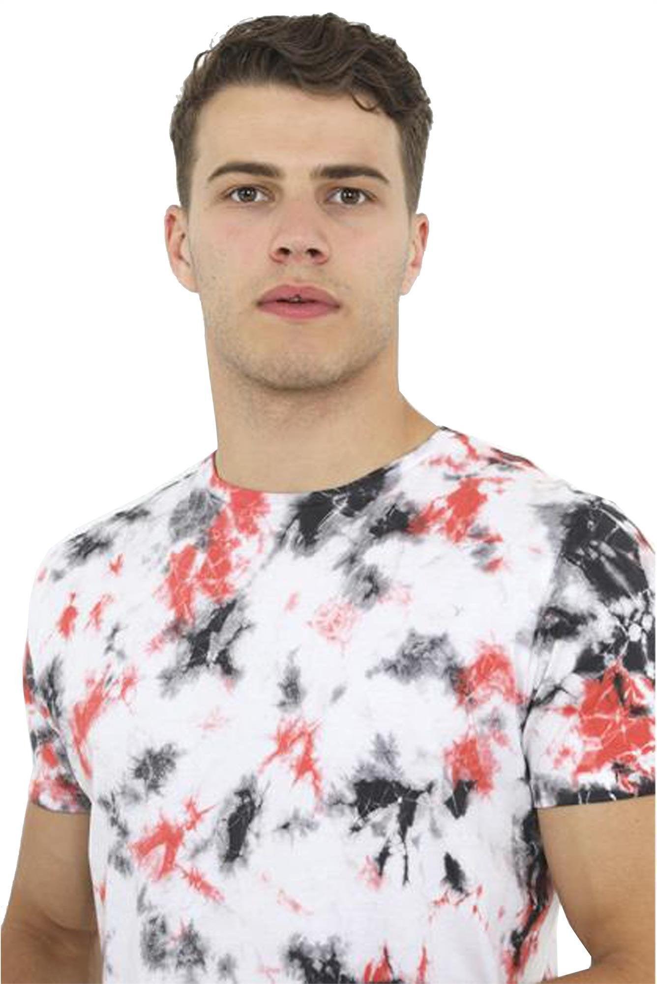 BRAVE SOUL LONDON RED TIE DYE