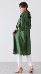 TRUBE Women Sleeve ribbon dress