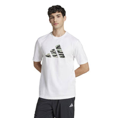 Men Camo T-shirt White