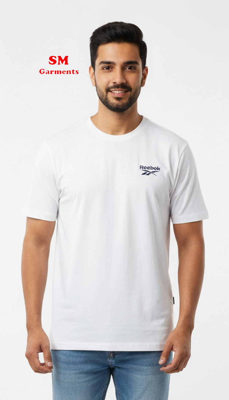 REB MEN'S BASIC CREW NECK T-SHIRT