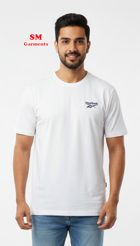 REB MEN'S BASIC CREW NECK T-SHIRT