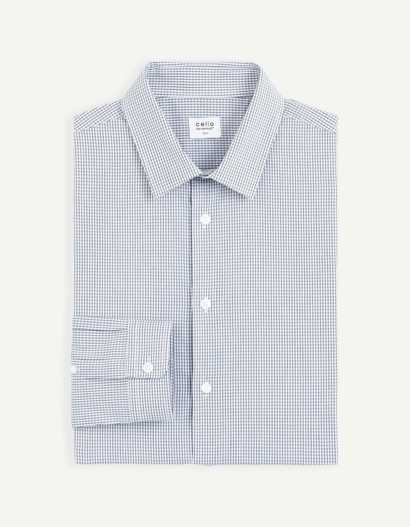 SLIM COTTON BLEND SHIRT