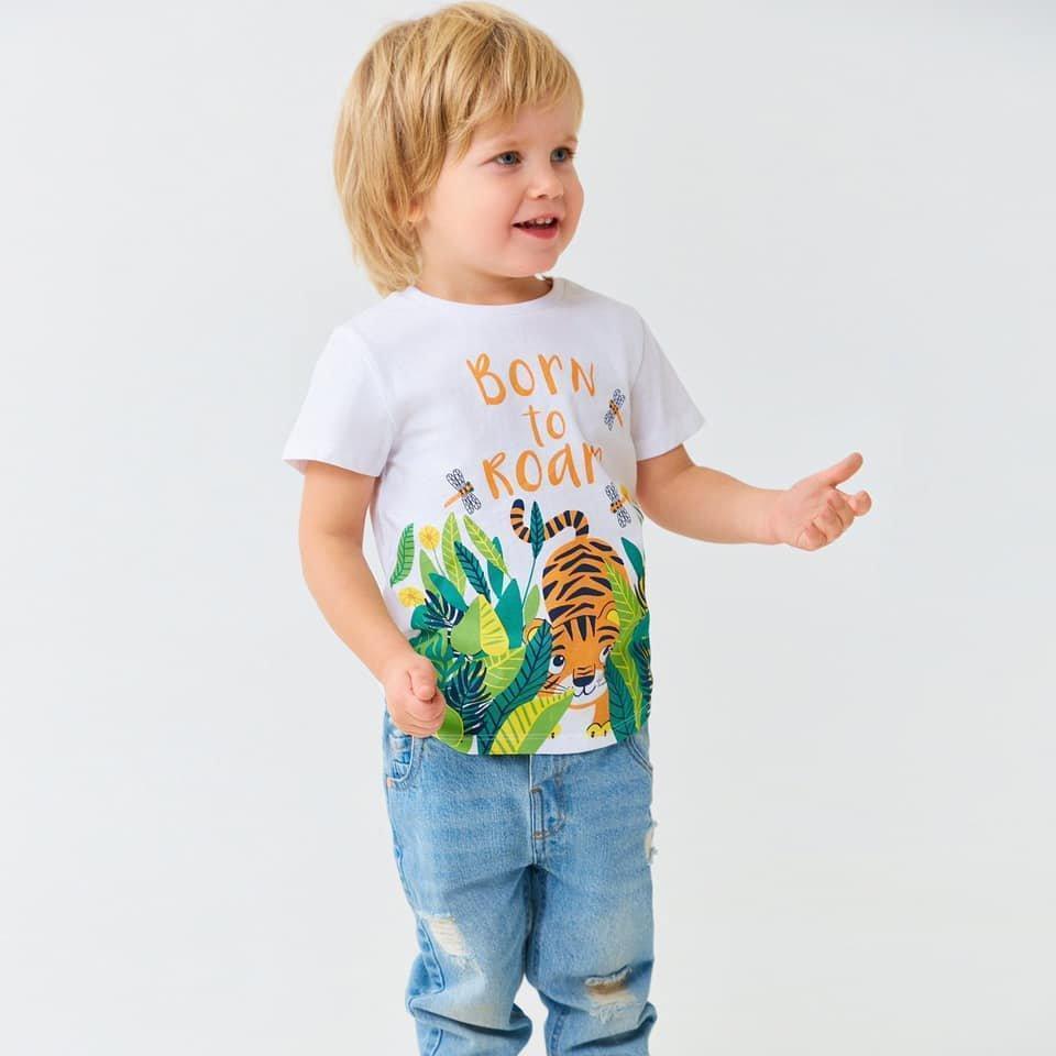 baby go printed tees