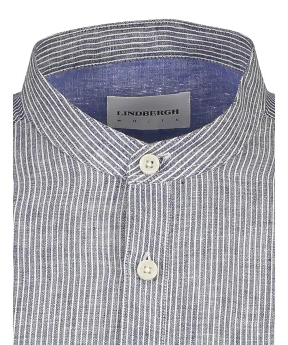 LINDBERGH LINEN STRIPE SHIRT