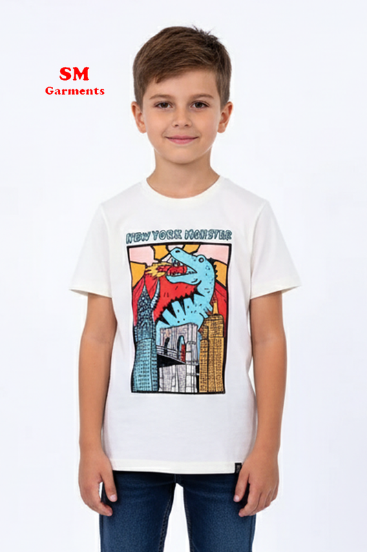 BOYS NEW YORK MONSTER TEES
