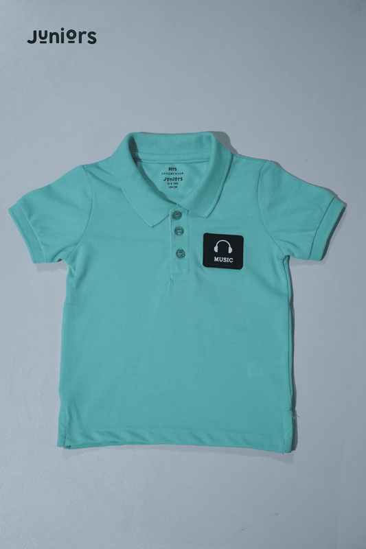 JUNIOR Boys Badge Polo Shirt