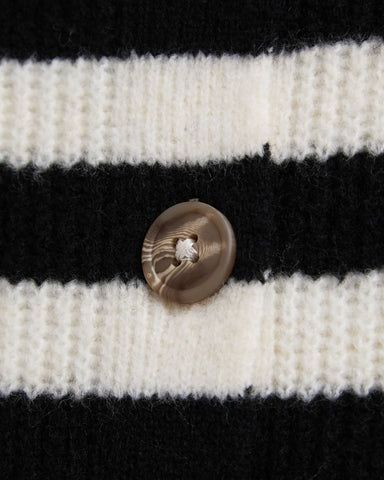 DUNNES STORES GIRLS STRIPES CREW CARDIGAN