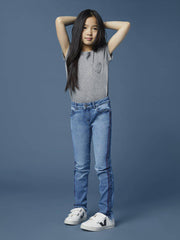 Chloe Skinny Jean in Thunder Stripe
