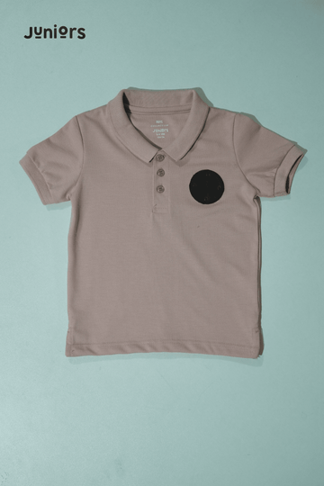 JUNIOR Boys Badge Polo Shirt