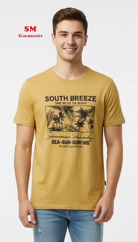 AAA CASUAL MENS GRAPHIC PRINT T SHIRT