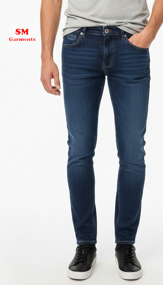 KIABI سلم فٹ جینز