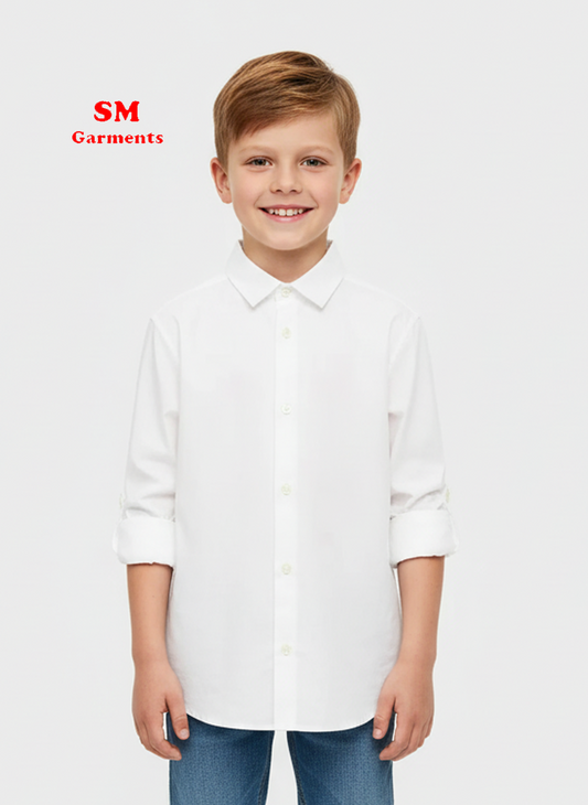 Poplin Shirt White