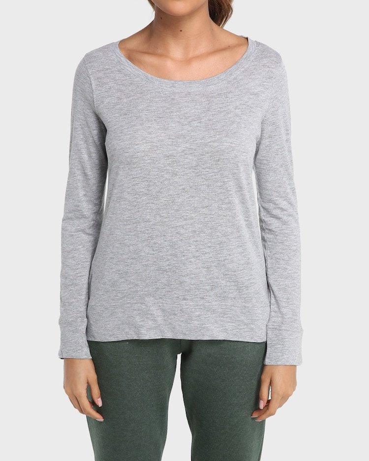 Riachuelo Sport Knit Blouse – Grey Blend