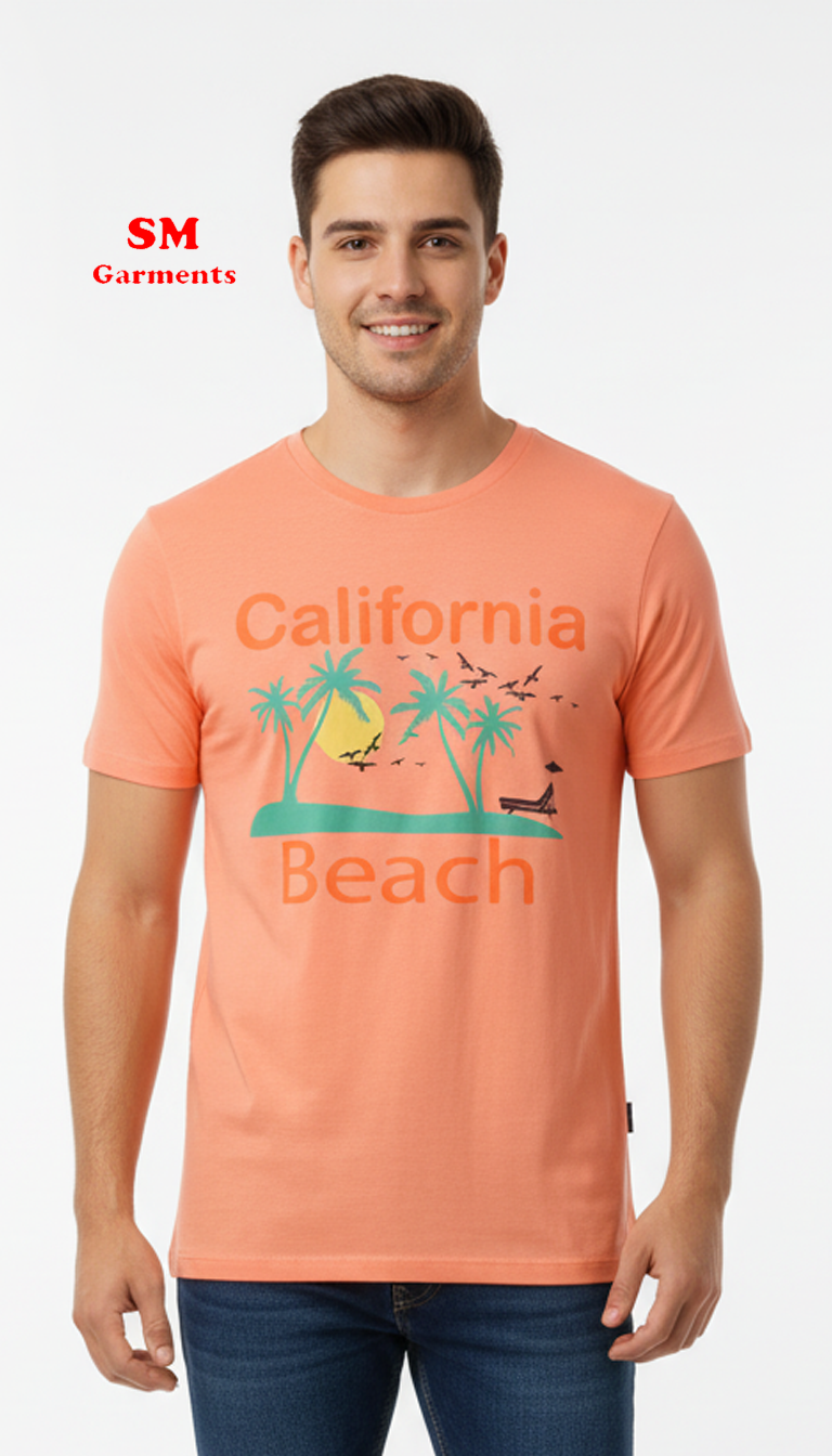 AAA CASUAL MENS GRAPHIC PRINT T SHIRT