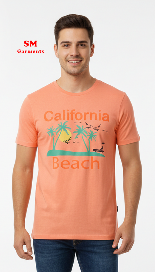 AAA CASUAL MENS GRAPHIC PRINT T SHIRT