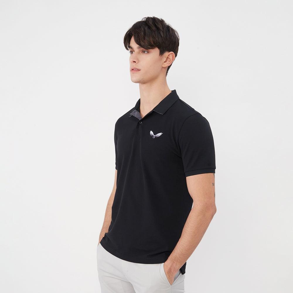 Falcon embroidered polo