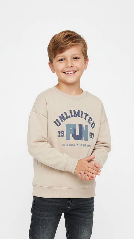 LEFTIES Boys Printed Sweatshirt