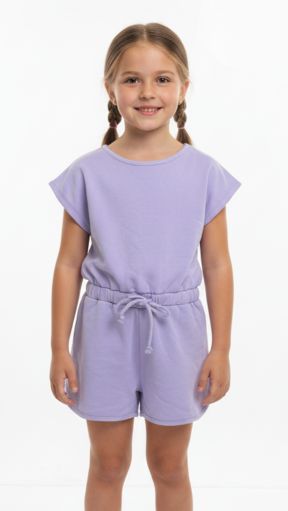 ZR GIRLS LILAC PLAYSUIT
