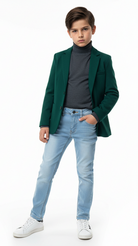 RESERVED BOYS ICE BLUE  DENIM JEANS