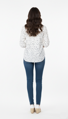 YESSICA Women Printed Tied up Shirt