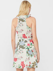 Women Floral Wrap Dress