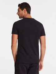 GUESS FRONT POCKET T-SHIRT WITH TRIANGLE LOGO