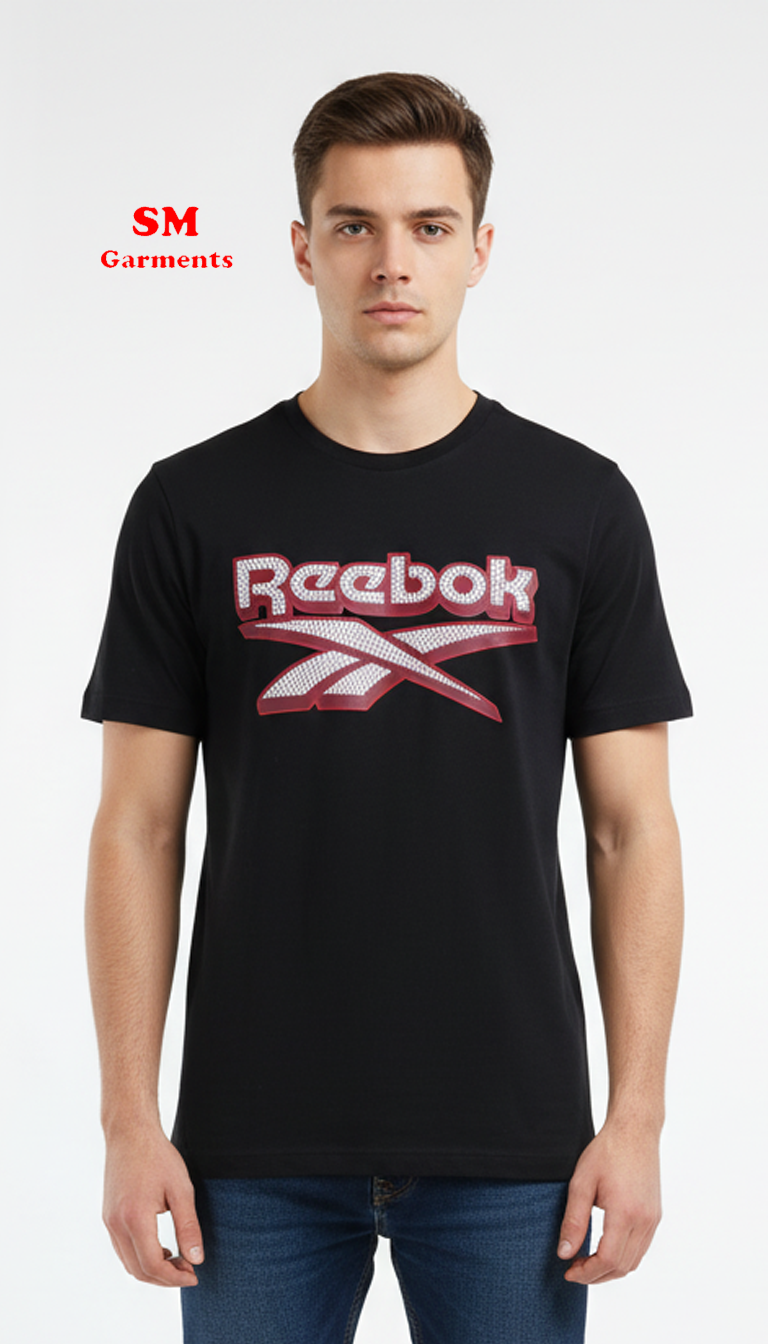 REB MEN'S PRINTED T-SHIRT